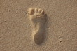 marcher dans le sable