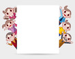 Vector: family frame family frame