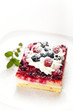 Photo: Fresh cake with berry Fresh cake with berry
