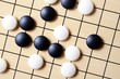 stones on Go board