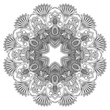 Vector: Vector round ornament. Vector round ornament.