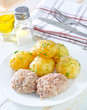 potato and cutlets