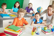 Sitting at lesson