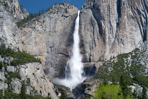 Photo: magnificent yosemite fallls, yosemite nat park, california, usa magnificent yosemite fallls, yosemite nat park, california, usa