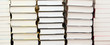 Stacks of new books