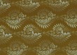 Foto: Fond baroque fleuri ocre-brun. Fond baroque fleuri ocre-brun.