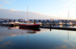 boats at marina in Groningen