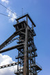 Förderturm aus der Froschperspektive