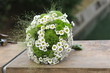Modern wedding bouquet