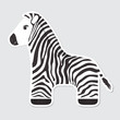 Cartoon Zebra