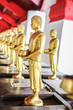 gold buddha standing at wat phra mahathat