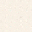 Color seamless textured polka dots pattern