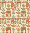 Ethnic abstract pattern