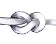 noeud dans une corde