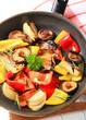 Pan fried vegetables