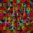 Illustration: Pattern with triangles and torus Pattern with triangles and torus