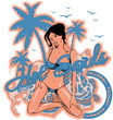 Vektor: Hot sands Hot sands