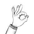 main signe ok d'acceptation