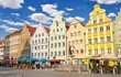 Maisons allemandes à Augsburg en Bavière