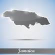 shiny icon in form of Jamaica