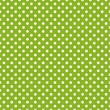 Vektor: Seamless vector spring green background white polka dots Seamless vector spring green background white polka dots