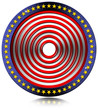 USA Target Metal Flag