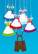 Oktoberfest O'zapft is! Dirndl Lederhose