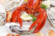 Fresh seafood