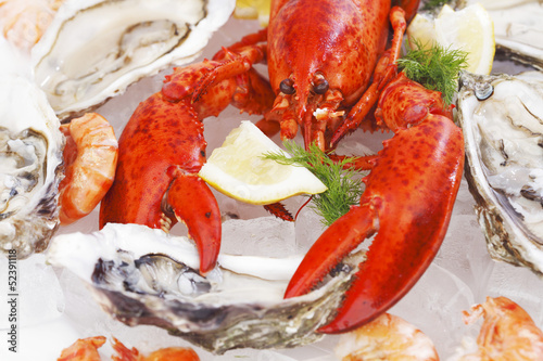 Photo: Fresh seafood Fresh seafood