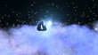 Space asteroid  nova nebula