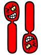 Exclamation faces