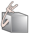 Rebel hand
