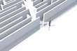 canvas print picture - Maze_01