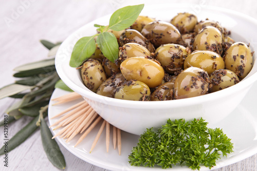 Photo: green olive green olive