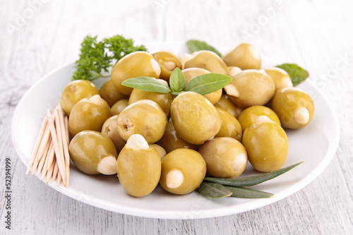 Photo: green olive green olive