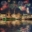 Feuerwerk in Hamburg