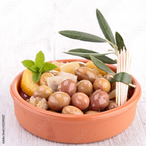 Photo: olives appetizer olives appetizer