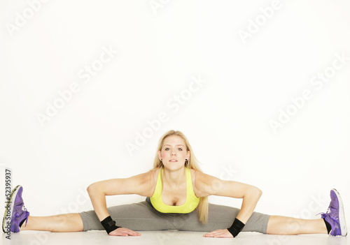 Photo: sportliche Frau sportliche Frau