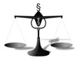 Die Waage der Justitia