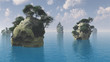 Illustration: Rocky Islands Rocky Islands