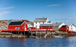 Traditional Norwegian village