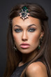 Beauty portrait of handsome girl
