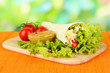 Photo: Kebab - grilled meat and vegetables, Kebab - grilled meat and vegetables,