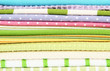 Kitchen towels, close up