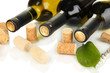 Wine and corks close up
