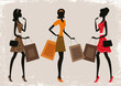 Women shopping