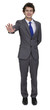 Photo: Business Man Making Stop Sign Business Man Making Stop Sign