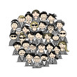 Group of people for your design