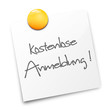 Kostenlose Anmeldung