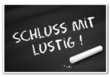 Schluss mit lustig